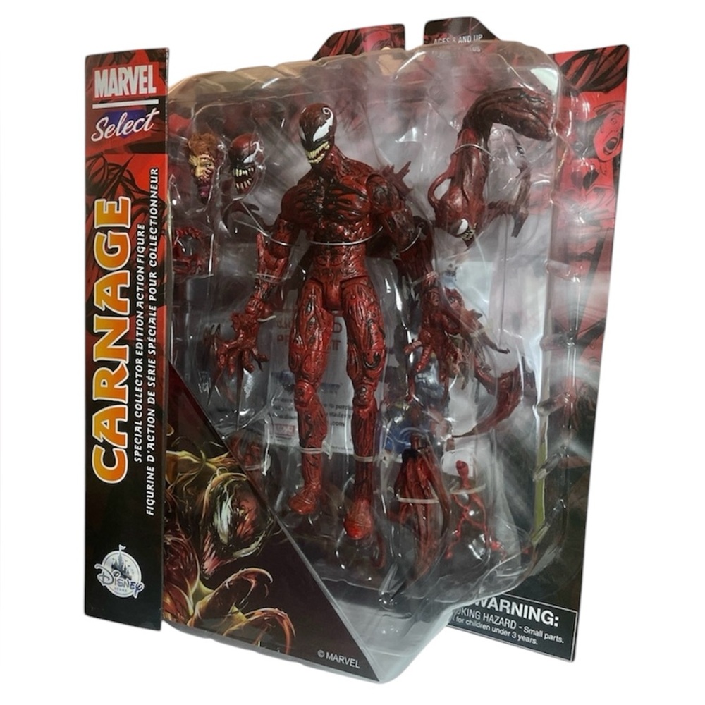 2020 Diamond Marvel Select CARNAGE Disney Store Exclusive 8” Spider-Man Figure